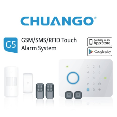 Hệ thống báo trộm dùng SIM CHUANGO CG-G5